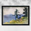 North Woods Club, Adirondacks, 1892 - Winslow Homer - Toile encadrée sur mesure-487480387-487480405-487480407