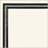 Weathered Black Finish Mirror