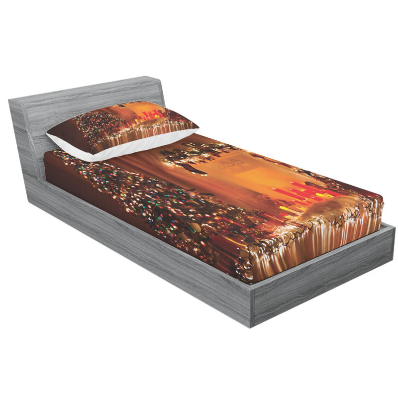 Microfiber Sheet Set, Twin Sheet Set + Fitted Sheet + 1 Pillowcase