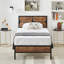 Ensemble de chambre configurable avec lit plateforme 3 pièces Kempst-87414694-87414691