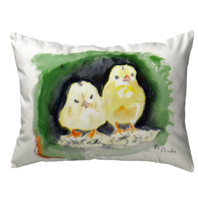 Outdoor Reversible Throw Pillow