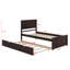 Lit plateforme avec lit gigogne-858891563