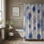 Snowy Blooms - Premium Shower Curtain-140244162