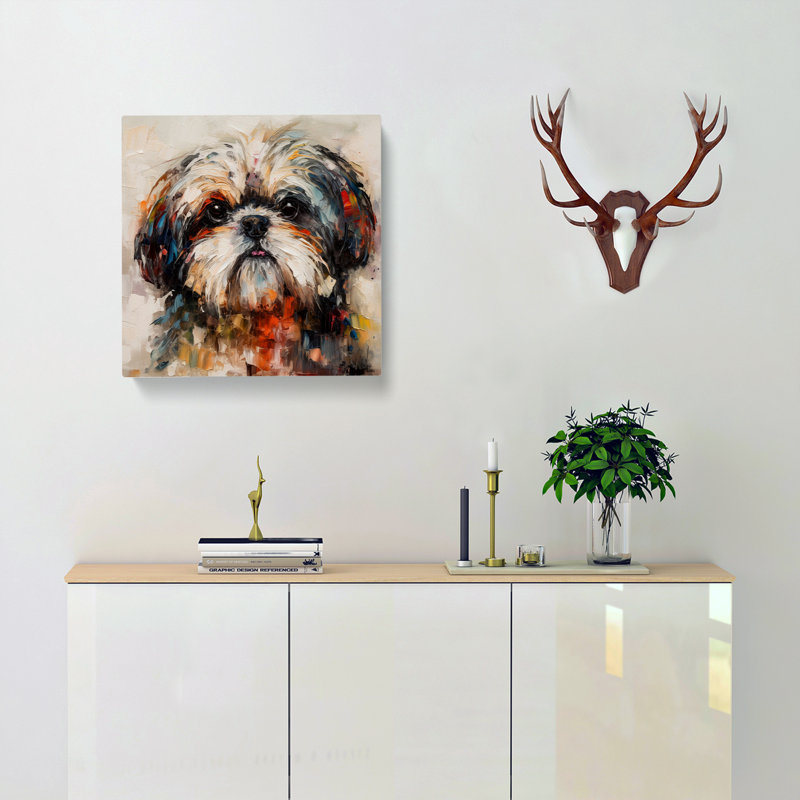 Modern Wall Art - Wrapped Canvas, 35cm H x 35cm W x 3cm D