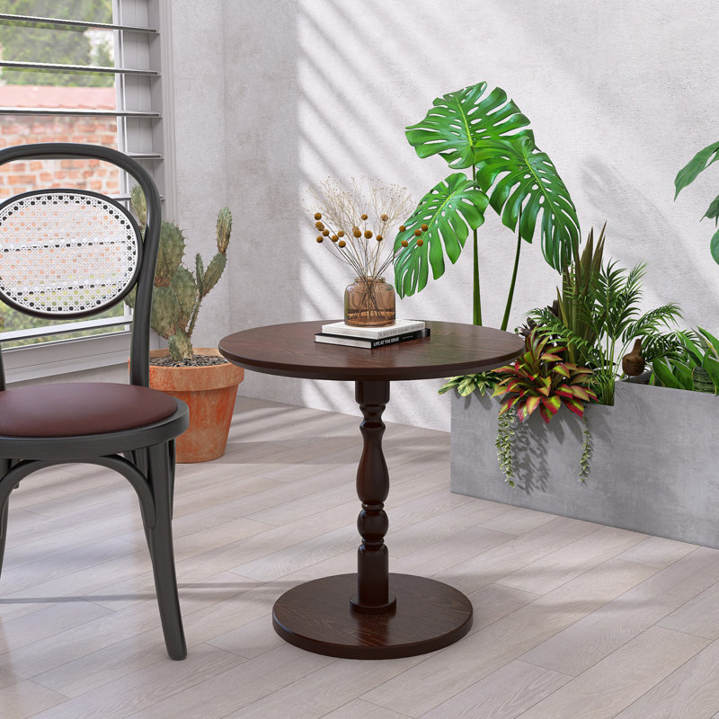 Table d'appoint ronde, Noyer