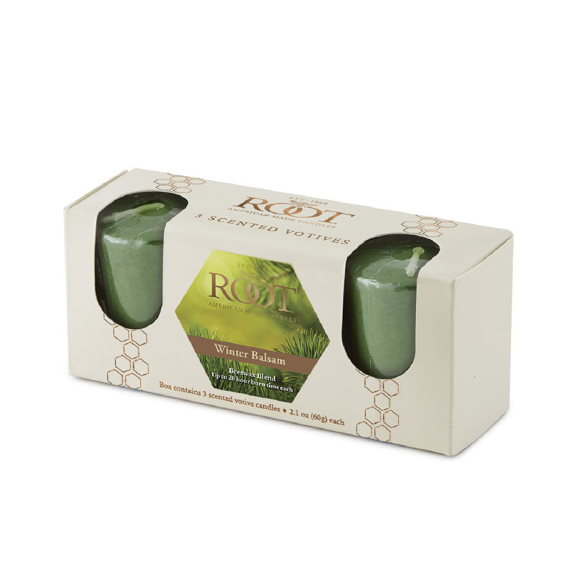 Winter Balsam Scented Votive Candle