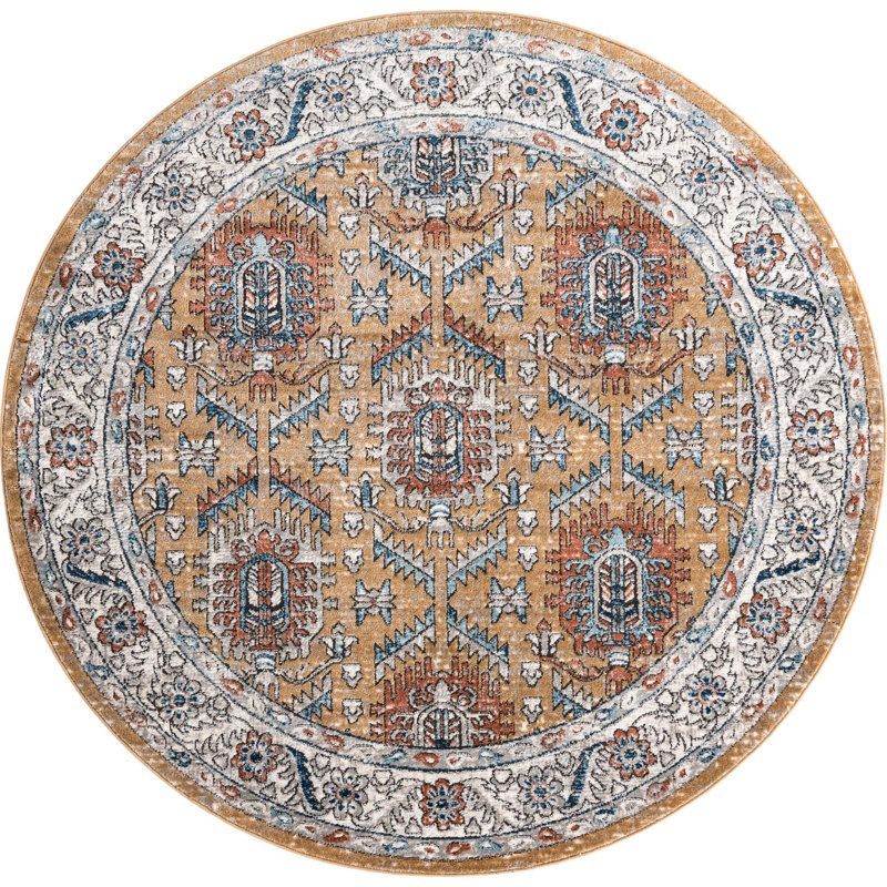 Oriental Indoor Rug, Round 10'