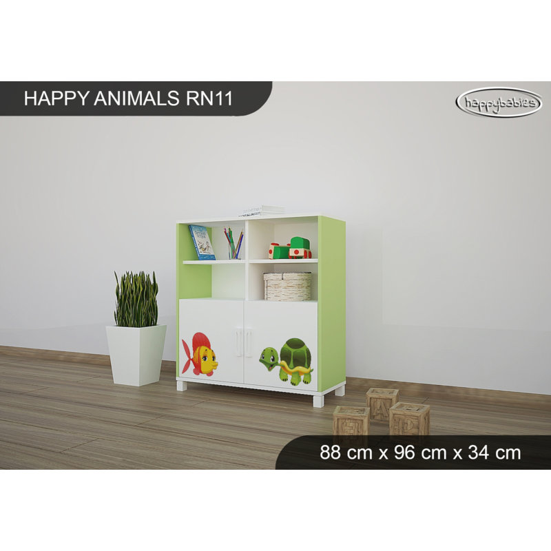 88cm W Kids Cube, Green