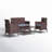 Albria Premium All-Weather Wicker 4 - Person Patio Conversation Set with Cushions-1217463524