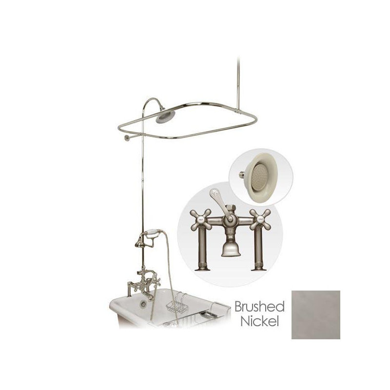 Robinet de douche, Nickel brossé