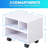 13.8'' H x 11.8'' W Printer Stand with Wheels-57870587