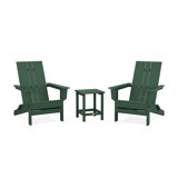 POLYWOOD by AllModern Foldable Outdoor Adirondack Chair With Table