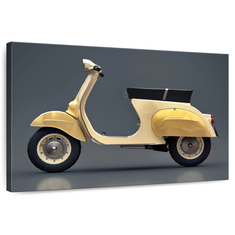 Scooter européen Mehar Vintage, H 32 po x l 48 po