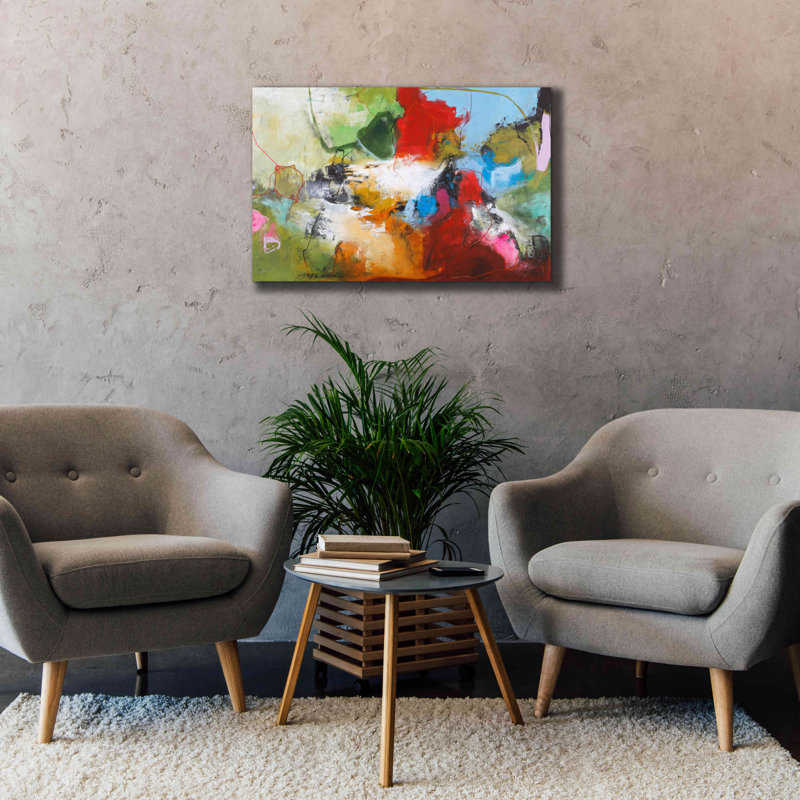 "Tango 1" par Design Fabrikken sur toile, H 26 po x l 40 po x P 1,5 po