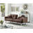Syliva 80" Square Arm Sleeper Sofa Bed-1024034491