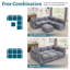 Heffernan 106.77” W Oversized 6-Seater Modular Sofa-433565949