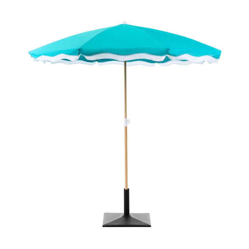 232cm Market Parasol, Blue