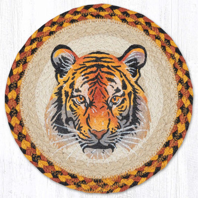 Tapis chauffant tressé à la main Bengal Tiger