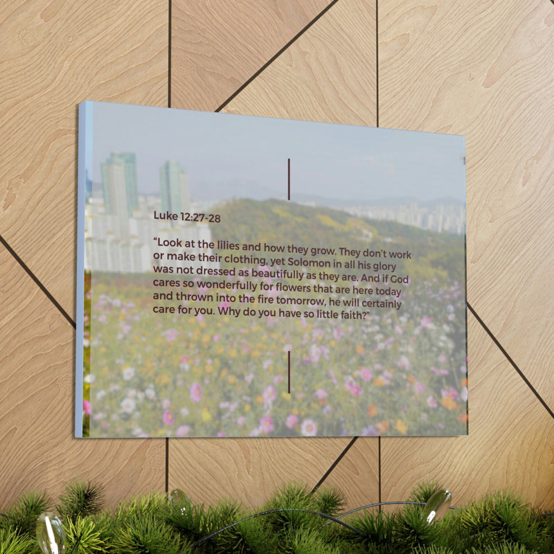 No Frame Print on Canvas, 27.94cm H x 35.56cm W