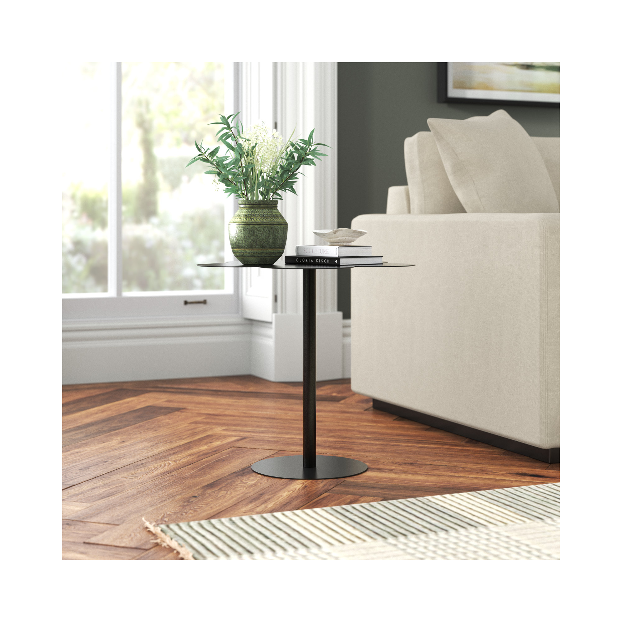 Huron Iron End Table