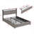 Bed Frame, Storage Headboard With Charging Station, Solid And Stable-1769775989-1769775995