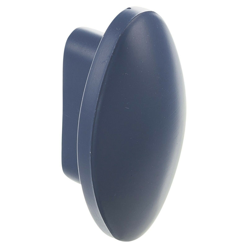 Plastic, Wood And Metal Door Handles & Knobs White Plastic Ovals Handle, Blue