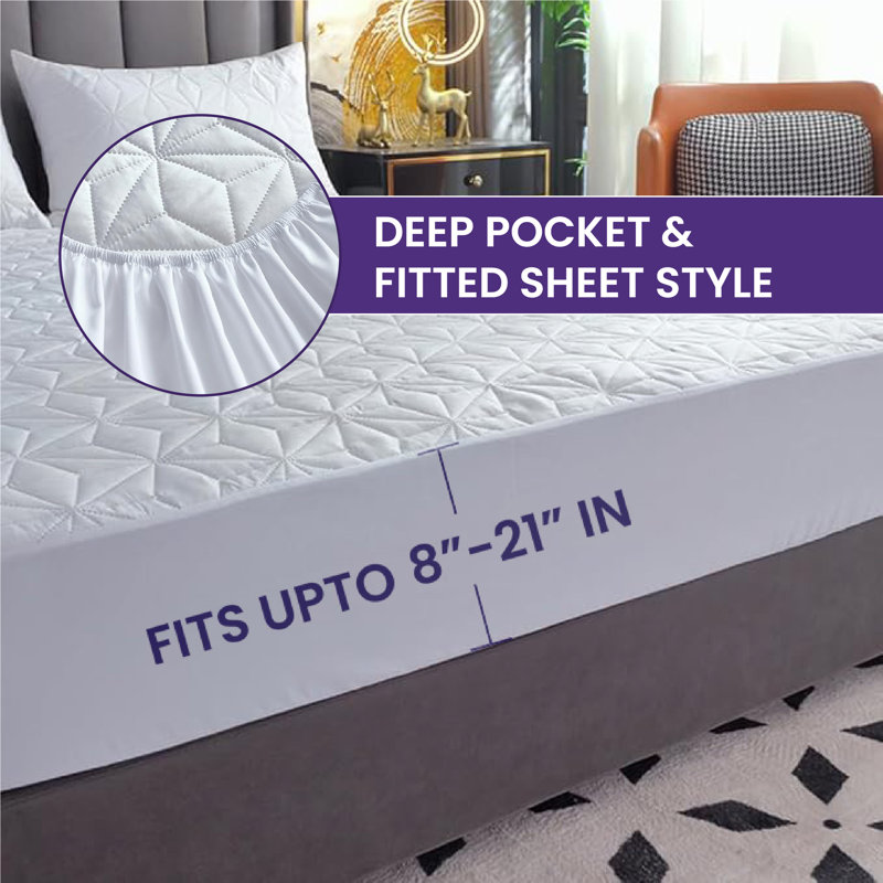 Housse de protection pour matelas imperméable Beddora