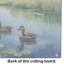 Planche à découper en verre Mother Duck