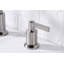 Robinet de salle de bain espacé à deux poignées avec ensemble de bonde de 6 à 10 po Kree - Nickel brossé-50898208