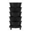 Jardinière verticale 2 pièces Soban Strawberry, tour de jardin empilable à 5 niveaux, pot à fleurs empilable avec poteau de soutien intérieur et extérieur-1275532540