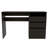 Wenge 3-Drawer 1-Shelf Computer Desk-1825139390