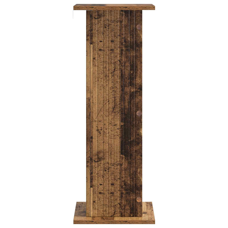 Plant Stand 1 Tier, 80.5cm H x 30.5cm W x 30cm D, Old Wood