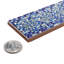 Garniture de spécialité en céramique bleu / blanc 2 "x 7-7 / 8" Captain Riptide