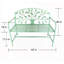 Banc d'arbre de jardin en métal-109762773