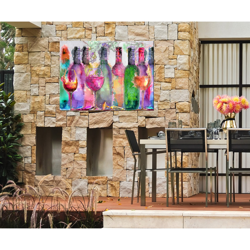 Art sur toile en plein air