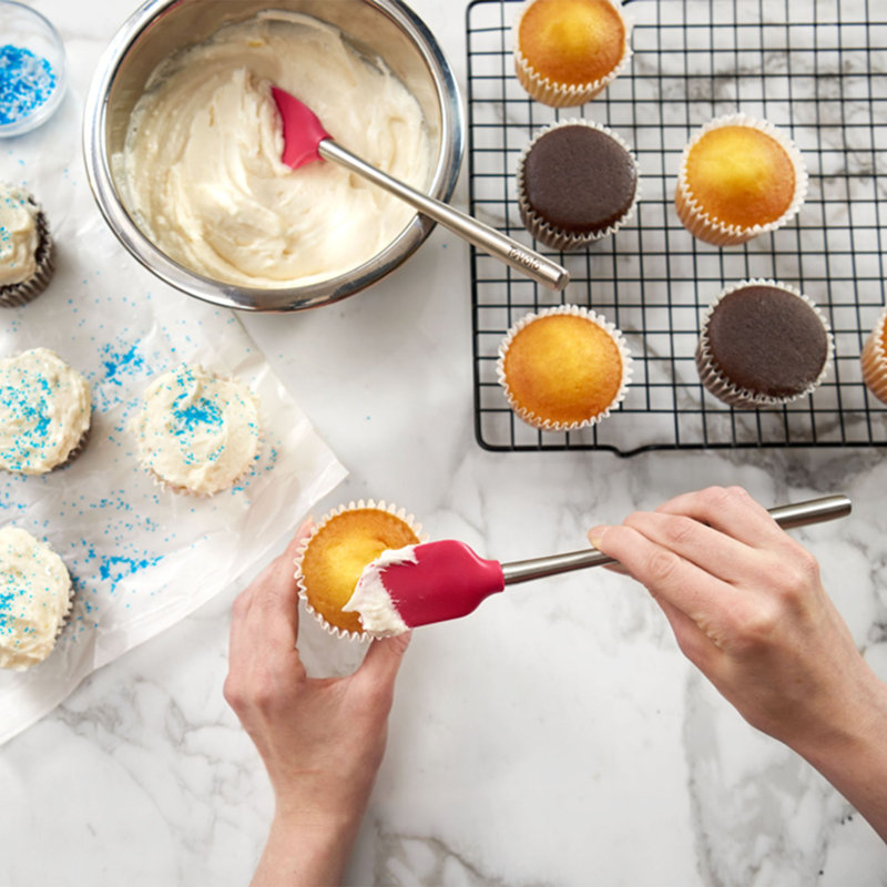 Flex-Core® 2 -Piece Silicone Spatula / Turner Set