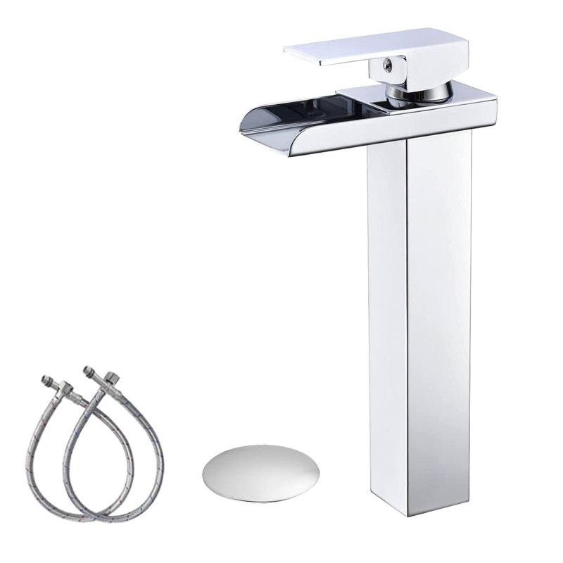 Single-Hole Single-handle Bathroom Faucet, Chrome