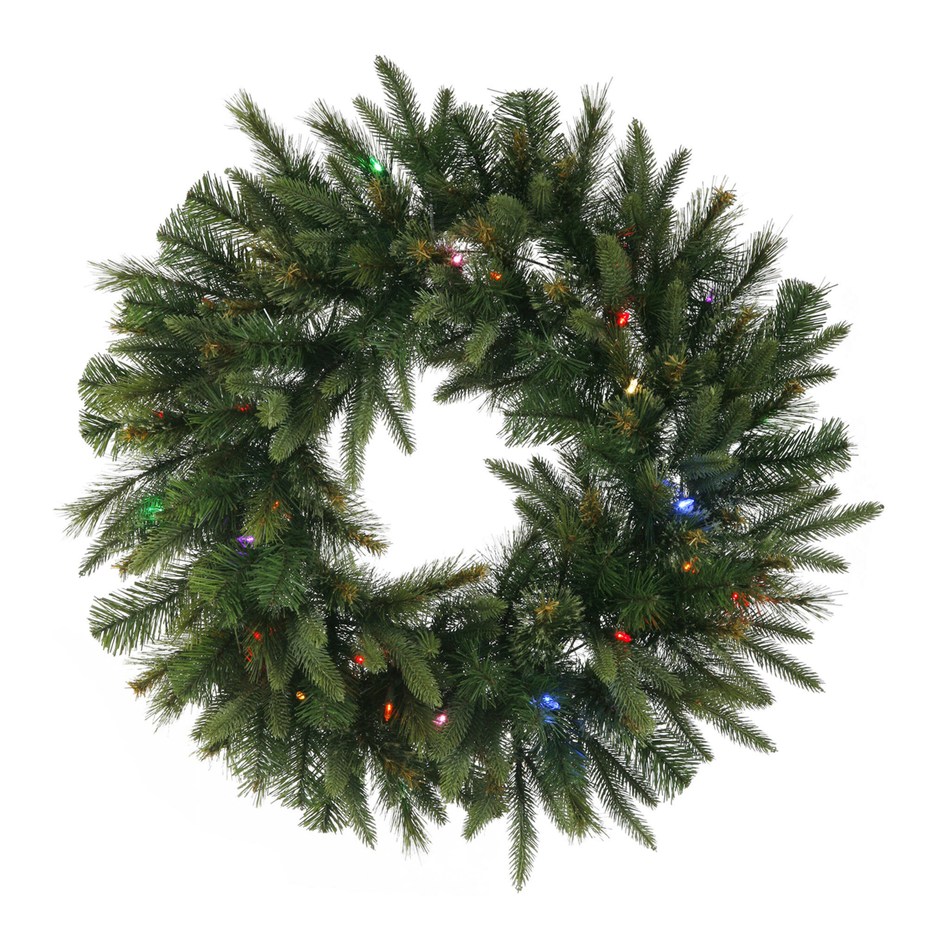 The Holiday Aisle® Artificial Cashmere Pine Wreath Wayfair
