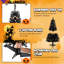 Arbre de Noël artificiel illuminé 4,5 pi avec 6 modes d'éclairage The Holiday Aisle®