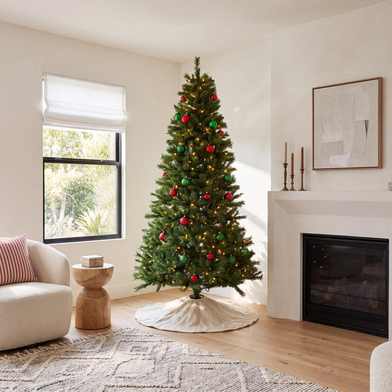 Arbre de Noël artificiel pin vert, H 120 po
