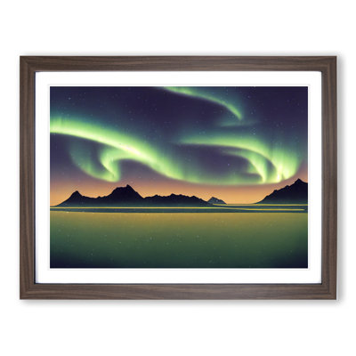 Terrific Northern Lights - Framed Print