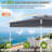 11X11 Pop Up Canopy Tent With Center Lock, Outdoor Canopy Upf 50+, Easy Up Canopy For Patio, Parties & Camping, Includes Rolling Bag, Dark Gray-124267492-124267490