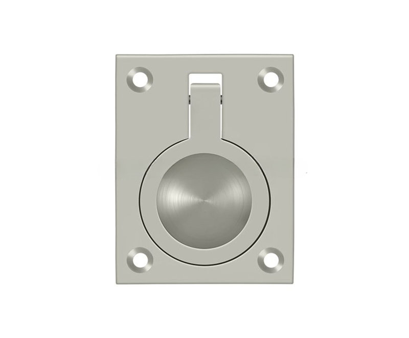 Ring Pull, Brushed Nickel