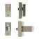 Double Front Door Lock Set Door Set With Reversible Handle Lever