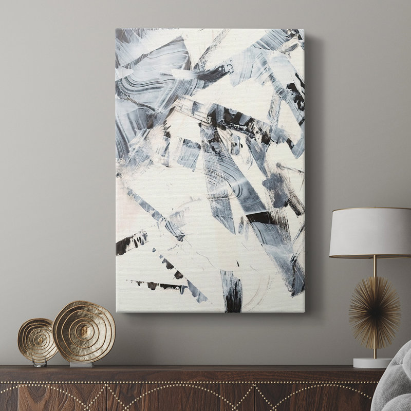 Fracture de glace I - galerie Cavas sur mesure, H 48 po x l 32 po