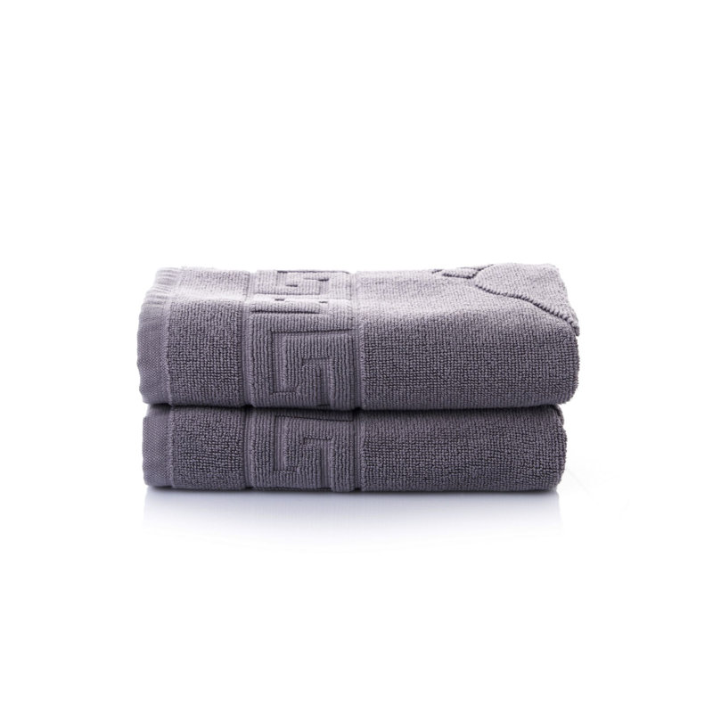 Ensemble de tapis de bain de luxe (2 pièces), gris doux, 19,7 po x 27,6 po | 100% coton, 20,5 oz / m² | Lavable à la machine à 104 ° F | Très absorbant, durable et élégant pour la décoration de salle de bain, le confort et la sécurité