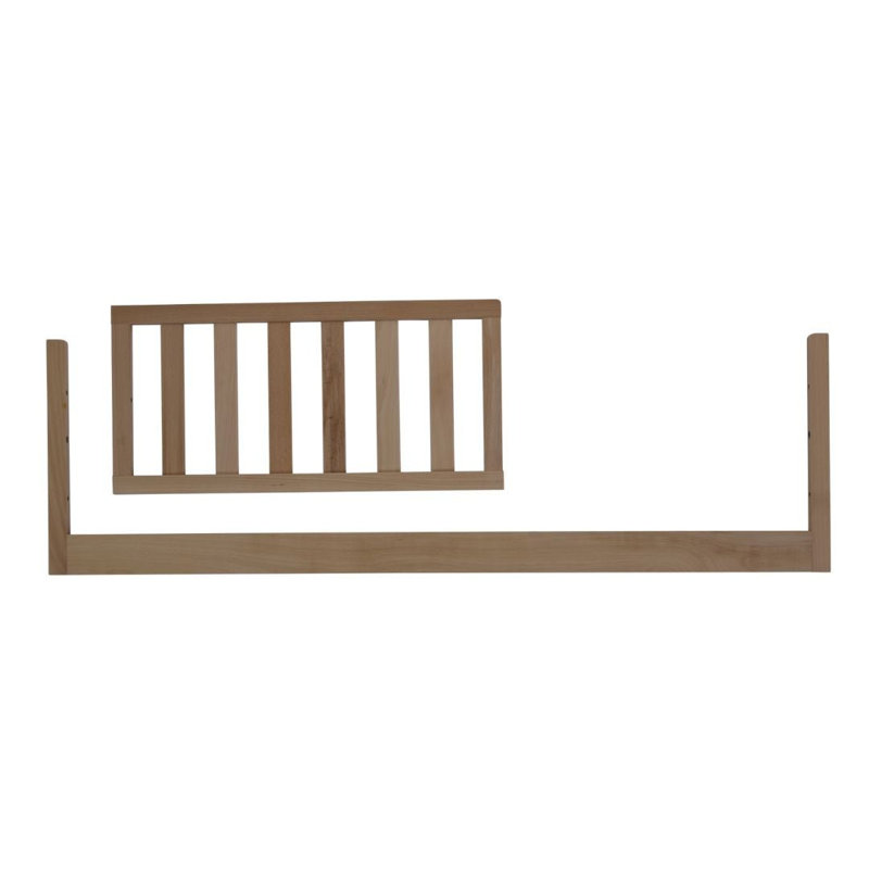 Toddler bed conversion rail