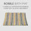 Audubon Striped Chunky Bobble Bath Mat-41425845