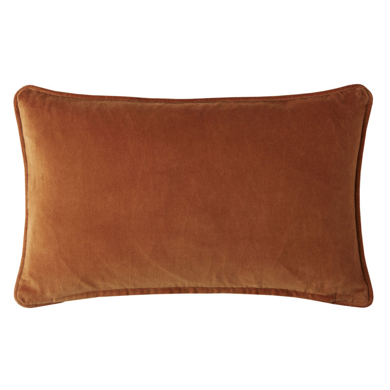 Retro Flower Stripe  Cushion, Canyon