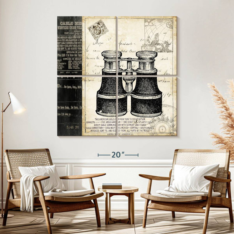 Aletra Hemingway's Study I, H 57 po x l 57 po